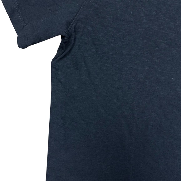 NWOT American Giant Men's Premium Slub Crew Tee Black Size L Short Sleeve - Picture 3 of 7